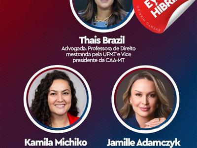 Foto da Notícia: OAB-MT promove curso gratuito e híbrido sobre atendimento jurídico a mulheres vítimas