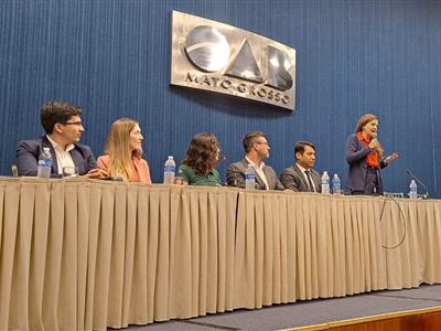 Foto da Notícia: Acadêmicos da Faculdade de Direito da UFMT visitam a OAB-MT