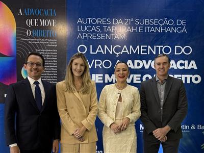 Notícia destaque: 2º Simpósio Jurídico reúne advogados e advogadas em Lucas do Rio Verde com programação especial