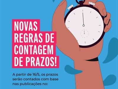Notícia destaque: OAB-MT alerta sobre novas regras para contagem de prazos processuais