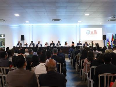 Foto da Notícia: OAB Rondonópolis realiza última cerimônia de entrega de certidões da gestão 2022/2024, com a participação da Seccional