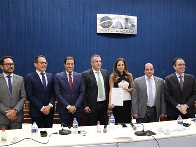 Foto da Notícia: OAB-MT e TJMT firmam termo de cooperação para capacitação de membros e servidores